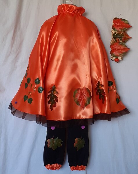 Costum Printul toamnei pentru copii 3-4- 5-6-7-8-9-10-11-12-13 ani