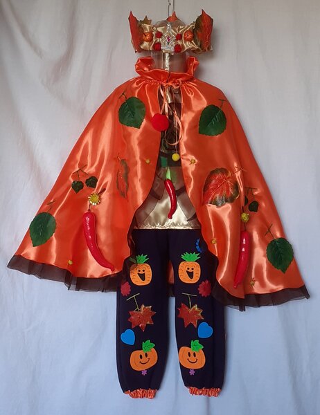 Costum Printul toamnei pentru copii 3-4- 5-6-7-8-9-10-11-12-13 ani