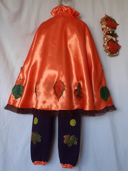 Costum Printul toamnei pentru copii 3-4- 5-6-7-8-9-10-11-12-13 ani