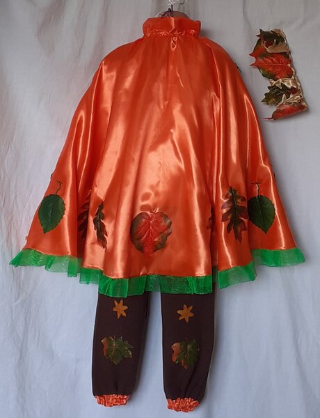 Costum Printul toamnei pentru copii 3-4- 5-6-7-8-9-10-11-12-13 ani