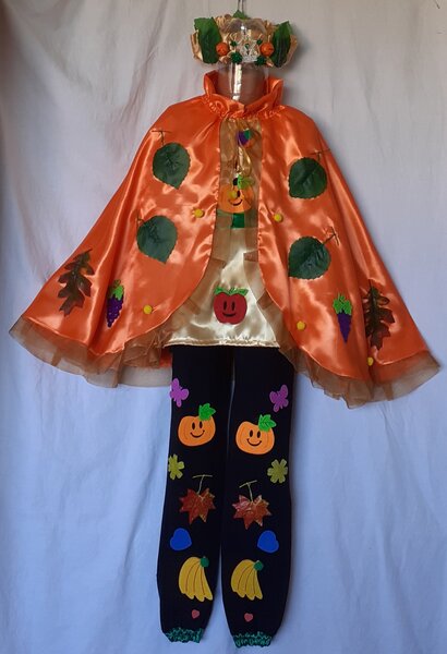 Costum Printul toamnei pentru copii 3-4- 5-6-7-8-9-10-11-12-13 ani